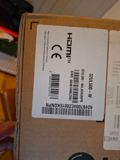 Lg 32" Uhd Monitor 4k Uhd (3840x2160) Hdr10