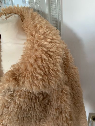 Beige Teddy Coat