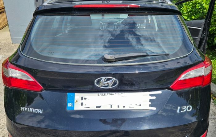 Hyundai i30 2012-2016 boot trunk