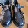Black shoes, glossy, different styles size 7 Image 5
