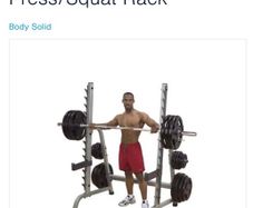 Body-Solid GPR370B Rack Multipress