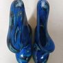 Dunnes Stores  Blue Game Wellingtons.   S.6.  New Image 2