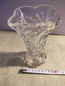 Lovely Bohamine Crystal Vase.