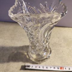 Lovely Bohamine Crystal Vase.