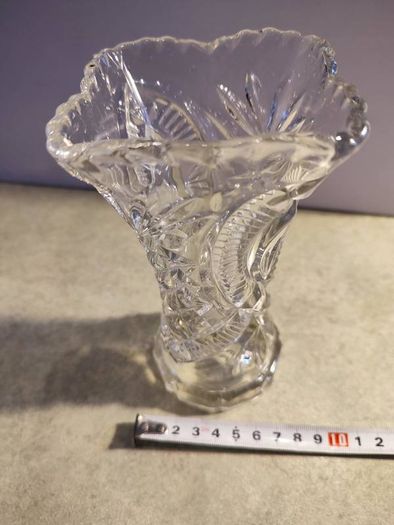 Lovely Bohamine Crystal Vase.