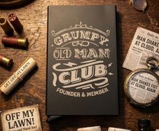 "Grumpy Old Man Club" Pop-Up RFID Wallet