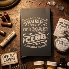 "Grumpy Old Man Club" Pop-Up RFID Wallet