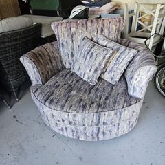Swivel Loveseat - Frank McGowan