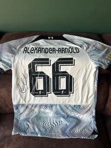 Trent Alexander Ireland signed Liverpool shirt