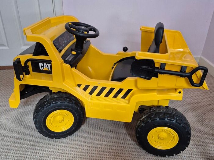 Kids Electeic Caterpillar Dumptruck