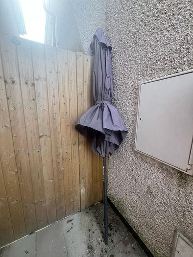 Grey Sun Parasol