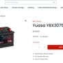 Car battery ( Yuasa 60Ah ) Image 3