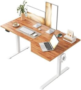 L-shaped Electric Standing Desk 140cm Height Adjustable