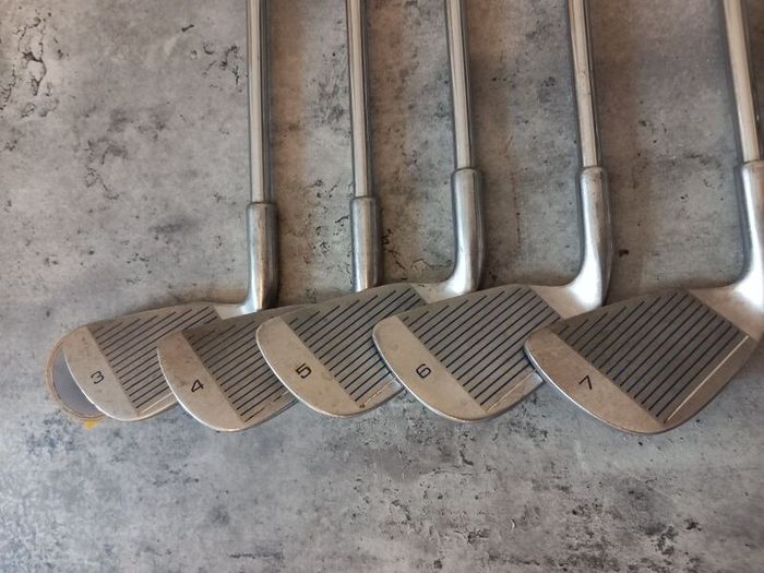 Spalding golf irons. Right handed clubs