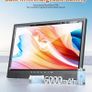 19 Inch Portable TV with Antenna, 1080P Small TV with Rechargeable Battery, HDMI AV Input, USB Port, Outdoor with Built-in Stand, 12V tv for campervan/bedroom/kitchen/camping/motorhomes Image 3