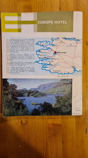 1966 See Ireland Adevrtising Tourist Book. The Scenic, Cultural And History. First Edition. Large Volume Book In Very Good Condition.