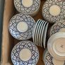 blue and white saucers Image 4