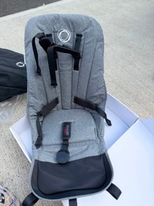 Bugaboo Donkey 2 Base Seat Fabric Grey Melange New in Box