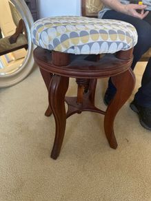 Victorian piano stool
