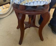 Victorian piano stool