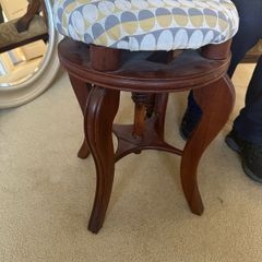 Victorian piano stool