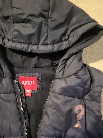 Guess Sleeveless Pre-owned Waistcoat - black (12 years old)