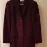 Burgundy / Plum Blazer 10/12 Tailored Image 6