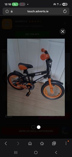 Kids bike