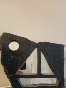 Handcrafted Vintage Slate Artwork