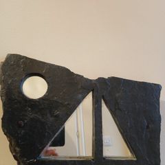 Handcrafted Vintage Slate Artwork