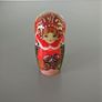 Set of 5 Russian Matryoshka Dolls featuring Puss in Boots Image 5