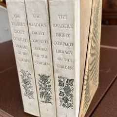 The Complete Readers Digest Library of the Garden in three volumes