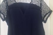 Navy top Esmara size UK12/14 EUR40/12 Postage included