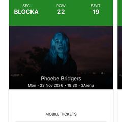 phoebe bridgers tickets