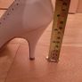 Peep toe heels size 6 Image 3