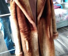 vintage beaver lamb ladies coat