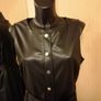 Women's Leather Reduced Dress Nwt Size 16 Image 2