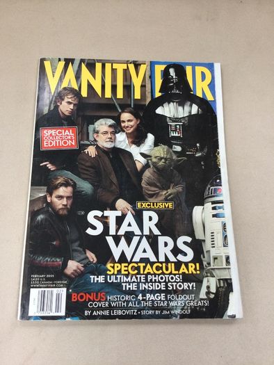Star Wars vanity fair magazine episode 3 collection rare
