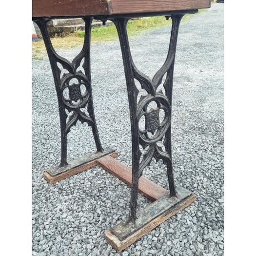 School Desk Cast Iron Legs KAS1304