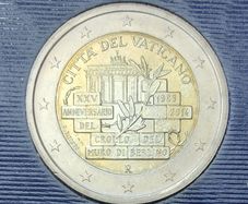 Vatican 2 Euro Brilliant Uncirculated Coin 2014 - Berlin Wall