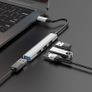 Hoco HB26 Type-C hub 4-in-1 Adapter USB 3.0 + USB 2.0 Image 4
