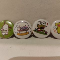 Sanrio Characters Button Badges 25mm