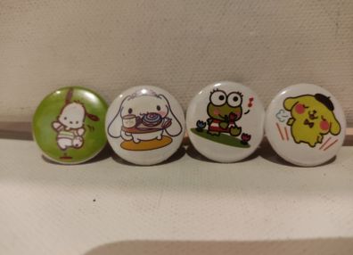 Sanrio Characters Button Badges 25mm