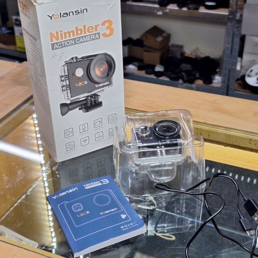 Yolansin Nimbler 3 Action Camera - 4K UHD - Used - 3 Months Warranty