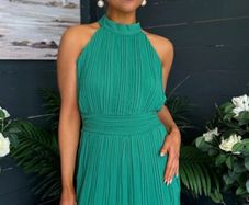 Pleated dress new with tags