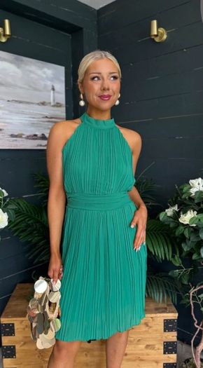 Pleated dress new with tags