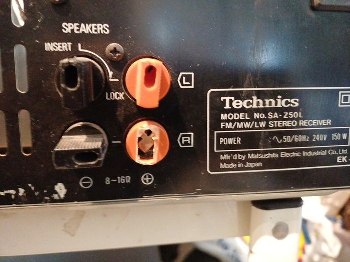 Technics amplifier and tuner