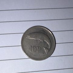1997 Irish 10p Coin