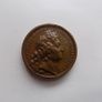 France. King Louis XIV,40mm Bronze Medal. Image 3