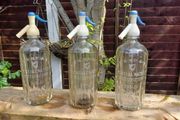 Antique Glass Bottle Soda Syphon